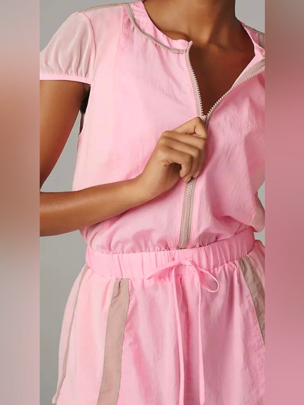 Anthropologie Daily Practice L Romper